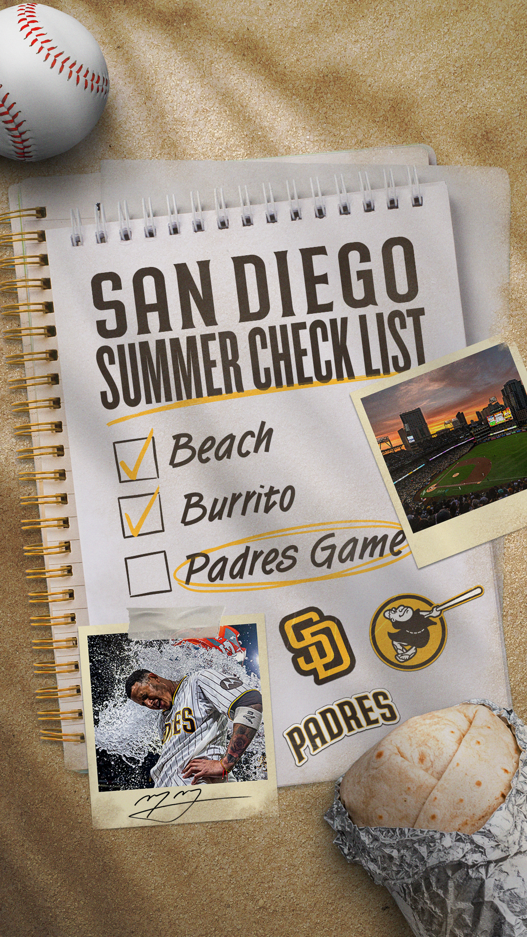 San Diego Padres Facebook ad