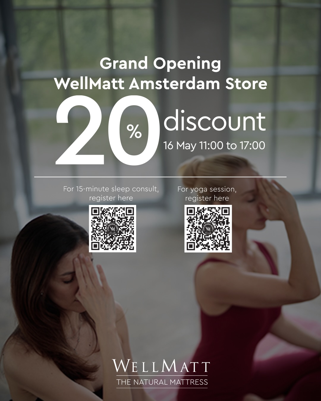WellMattress Facebook ad: Discover the purest form of sleep in the…