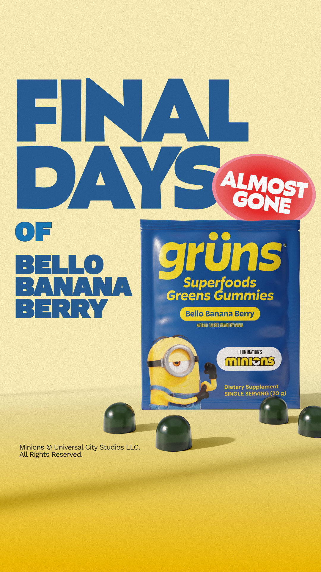 Grüns Facebook ad