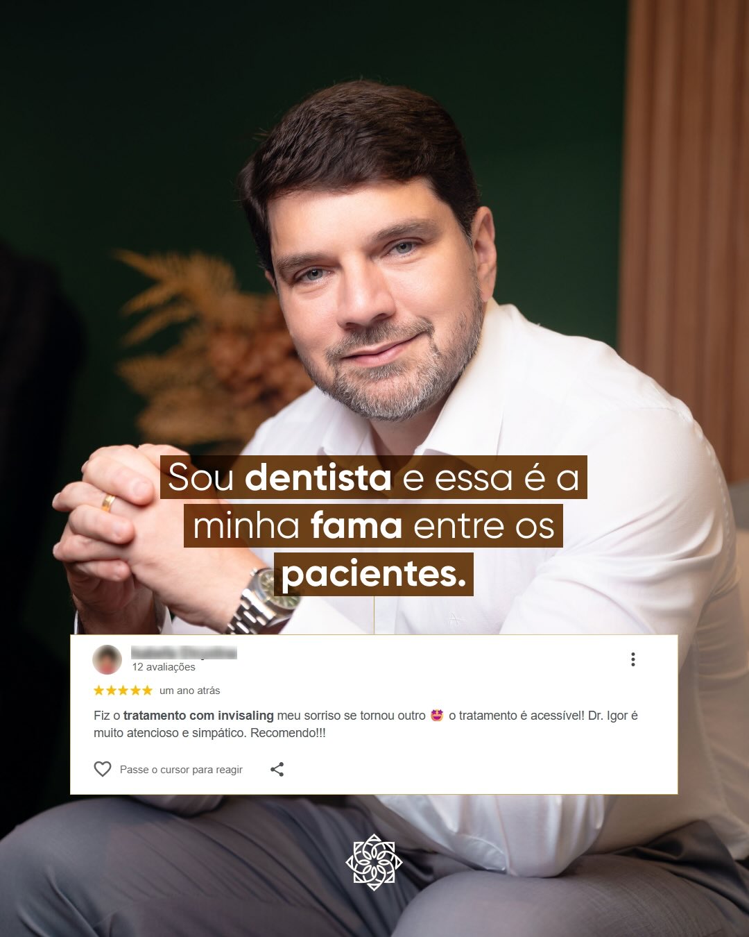 Dr. Igor Pena Facebook ad: Cada sorriso tem uma história.