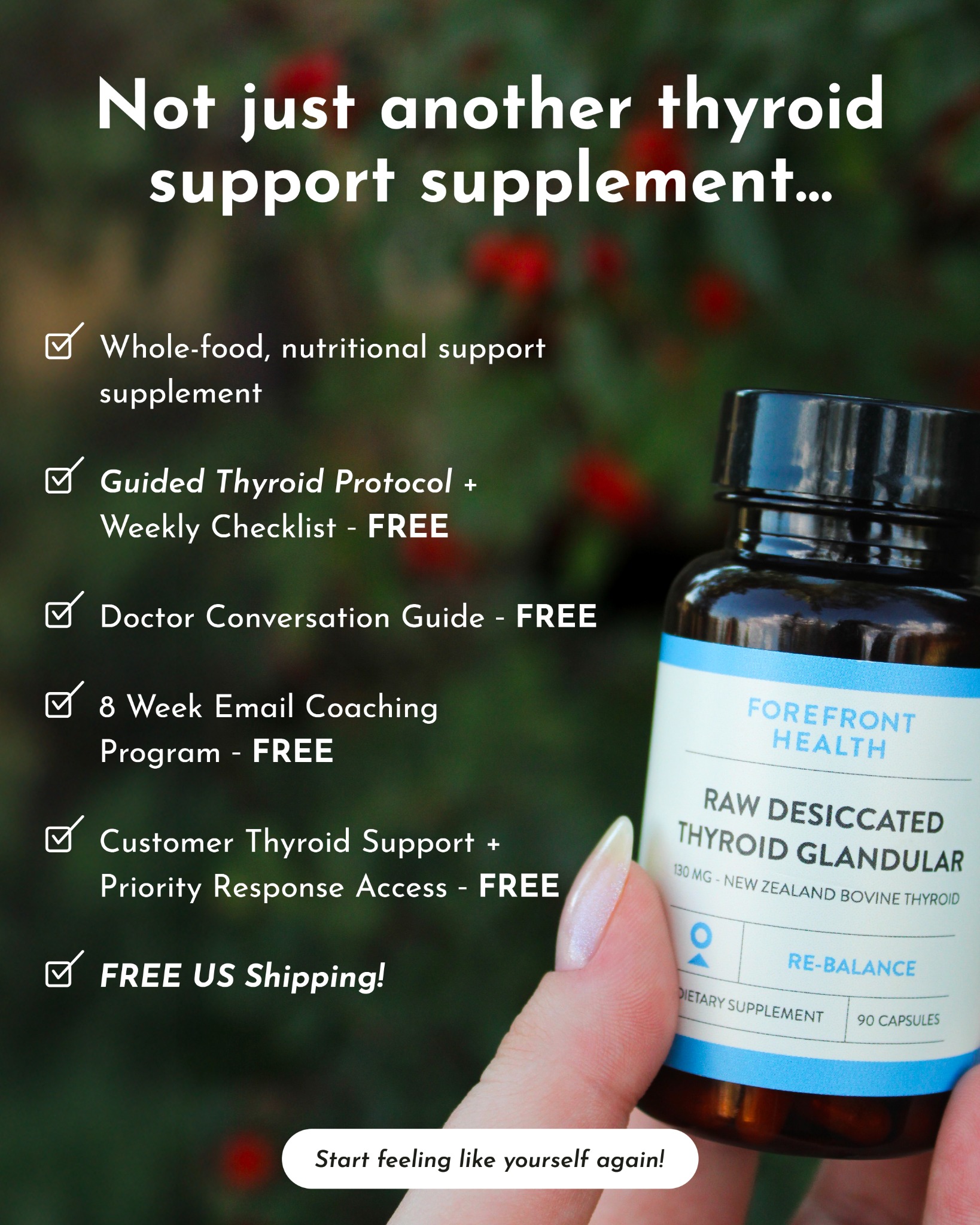 Forefront Health Facebook ad