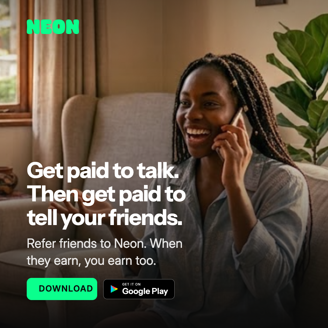 Neon Mobile Facebook ad