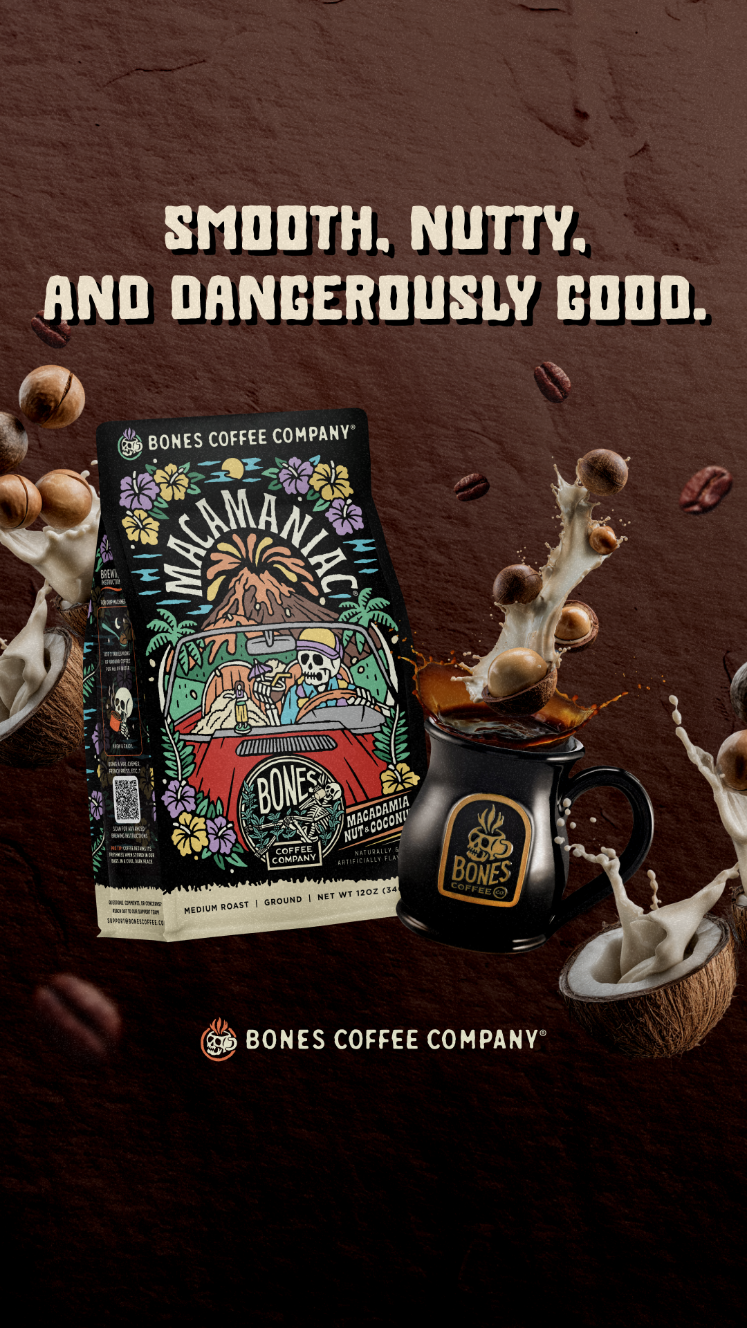 Bones Coffee Company Facebook ad