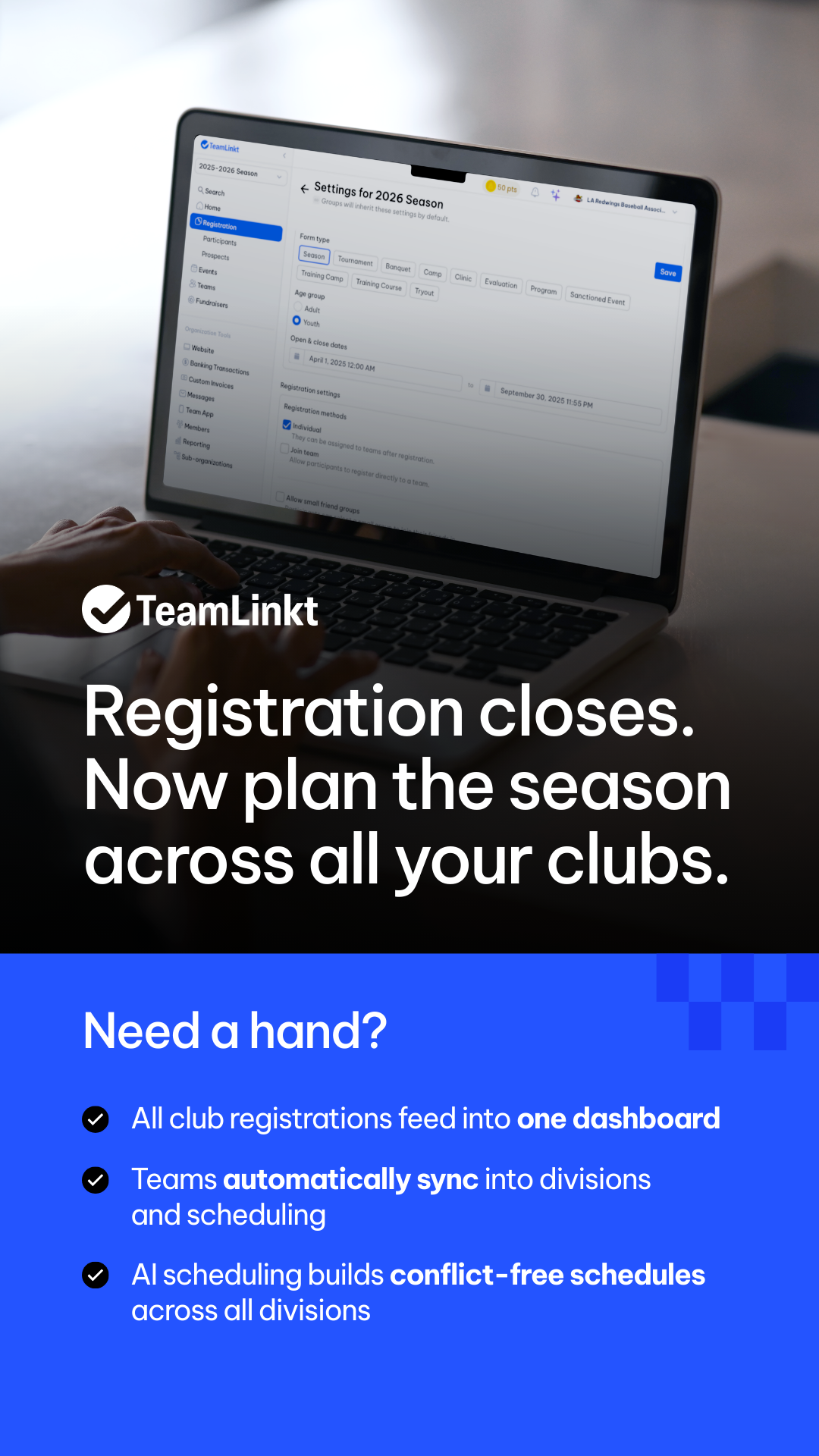 TeamLinkt Facebook ad from Jun 23, 2026
