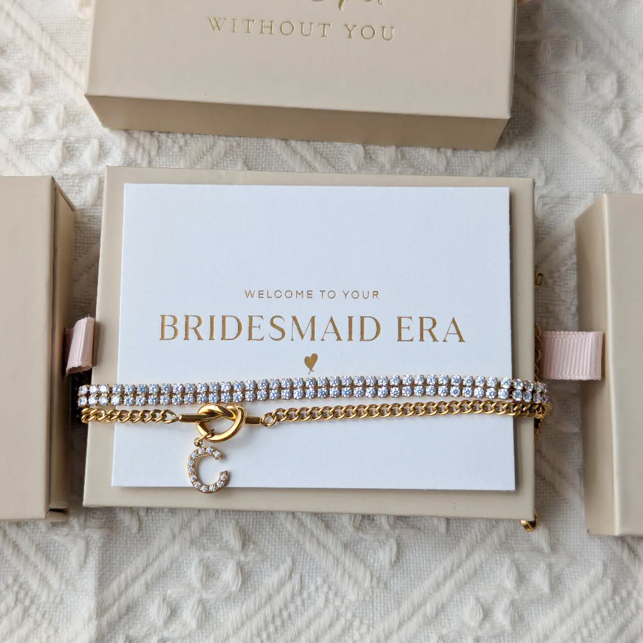 Accent Culture Facebook ad: BOGO Bridesmaid Bracelet Sets!