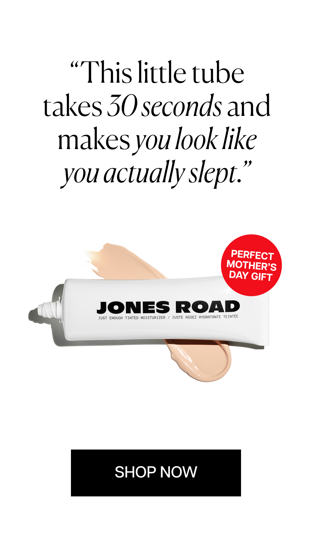 Jones Road Beauty Facebook ad