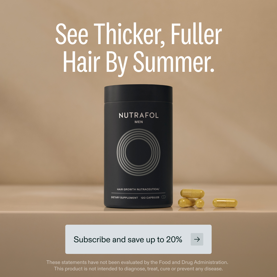 Nutrafol Men Facebook ad