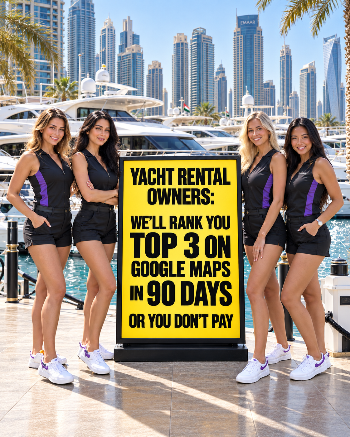 Manvi Media Facebook ad: Top 3 on Google Maps in 90 Days, Guaranteed