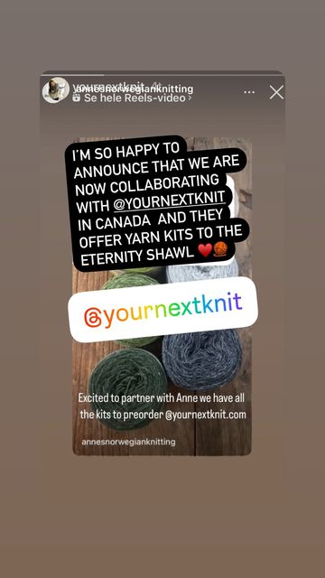 Yournextknit Facebook ad
