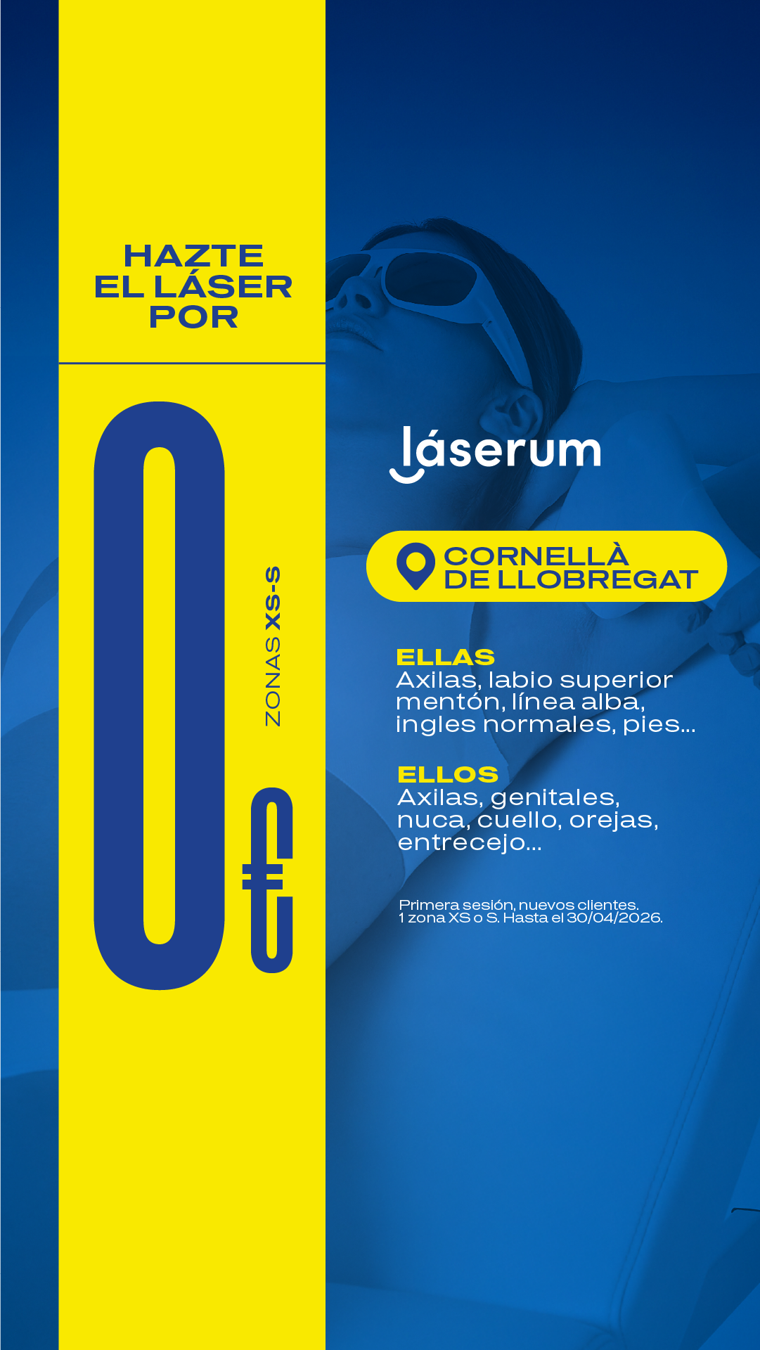 Láserum Facebook ad