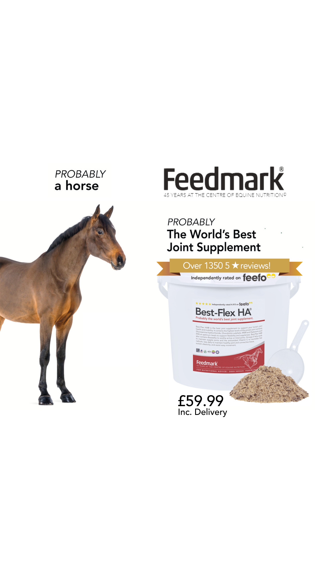 Feedmark Facebook ad
