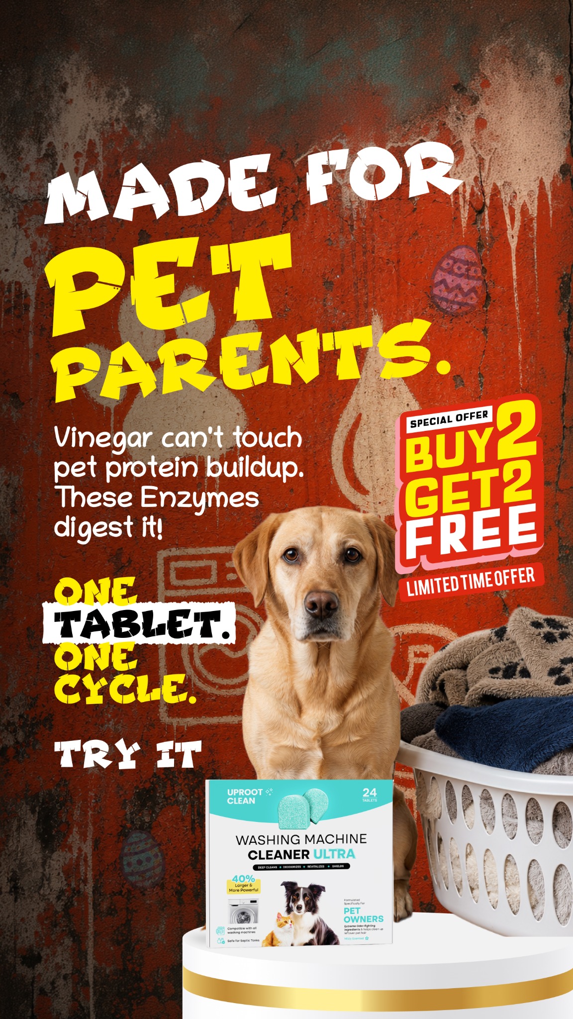 Uproot Clean Facebook ad