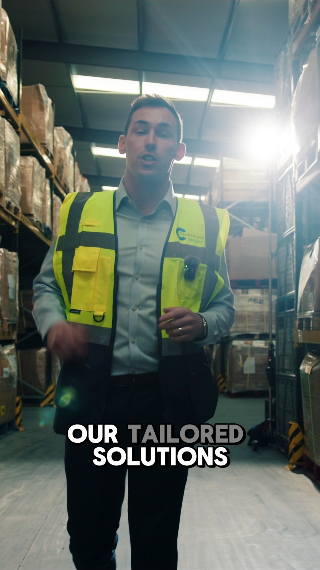 Central Recruitment Solutions Facebook ad: Staff. Security. Cleaning.