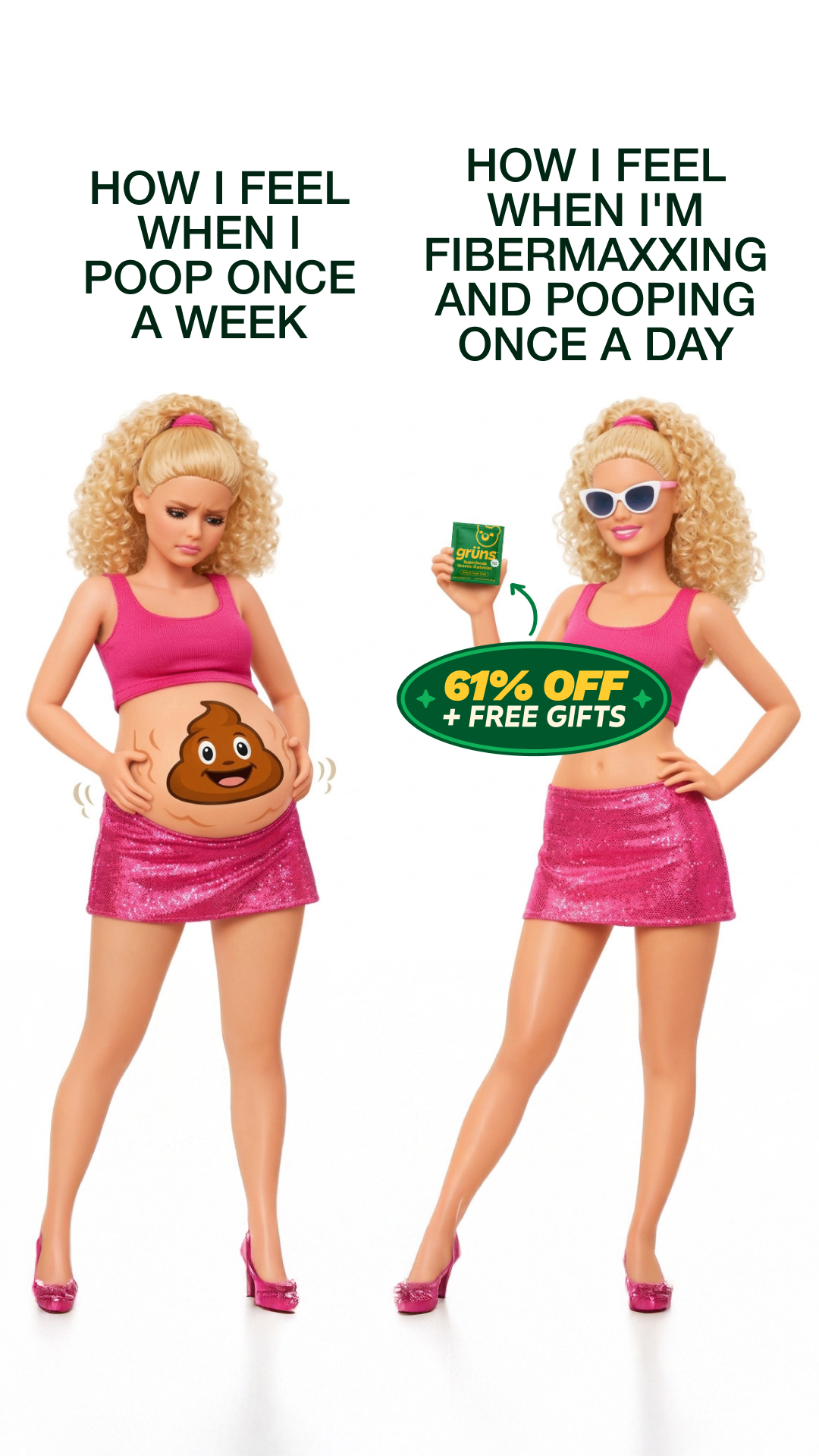 Grüns Facebook ad