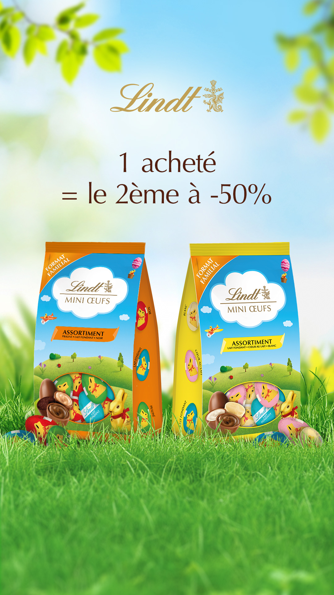 Lindt Facebook ad