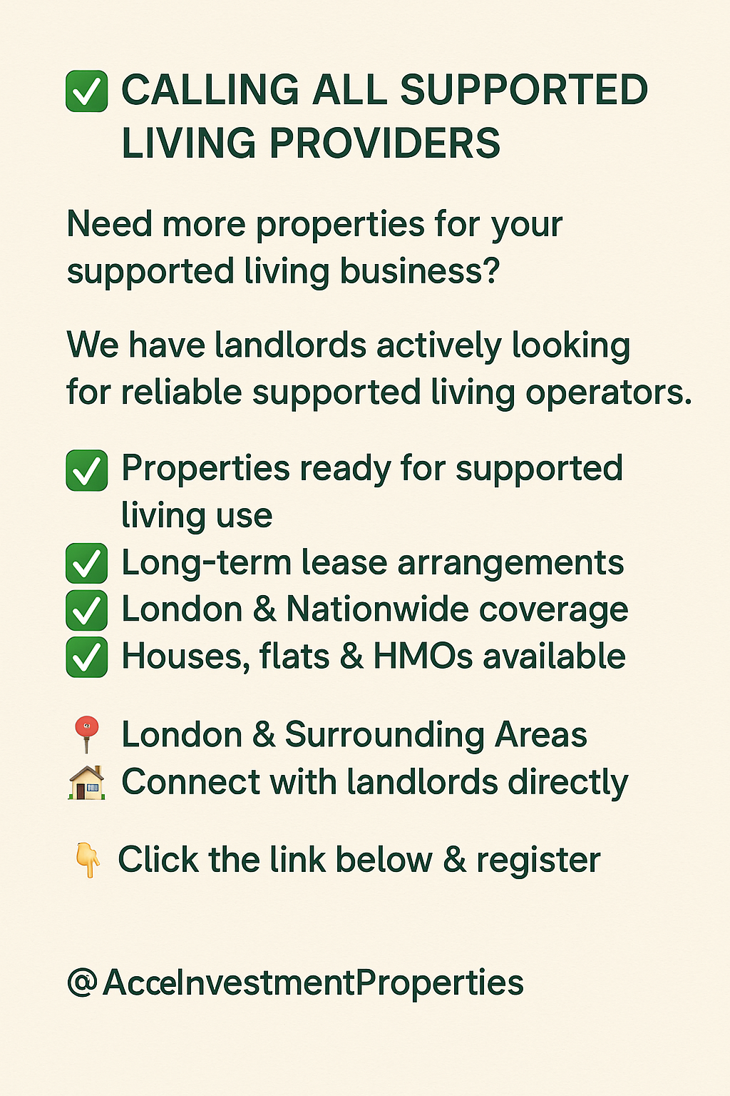 Ace Investment Properties Facebook ad