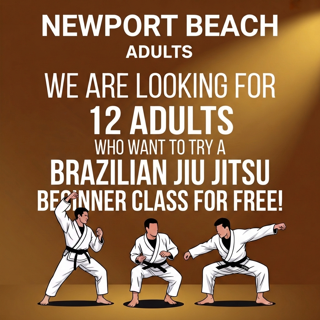 Cleber Luciano BJJ & MMA Facebook ad: FREE TRIAL for ADULTS