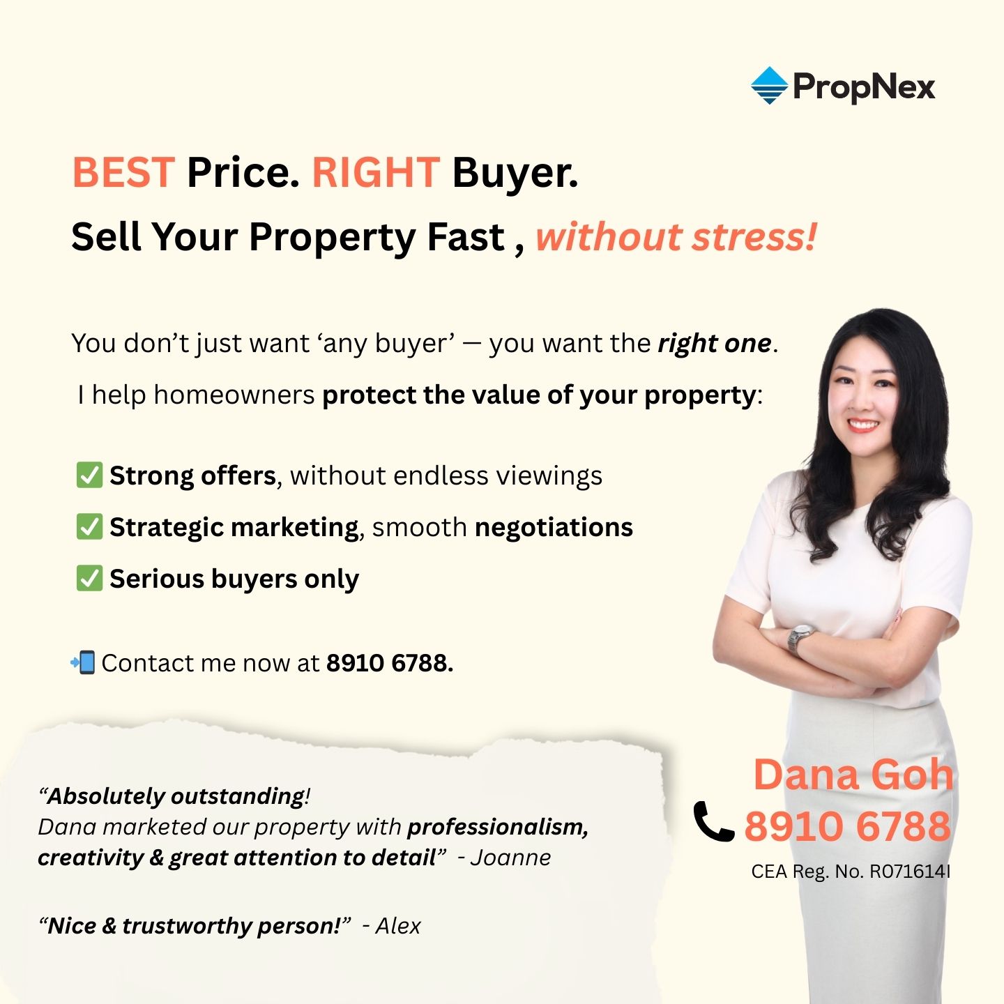 Danagoh.property Facebook ad: Sell Your Property FAST @ the BEST Price