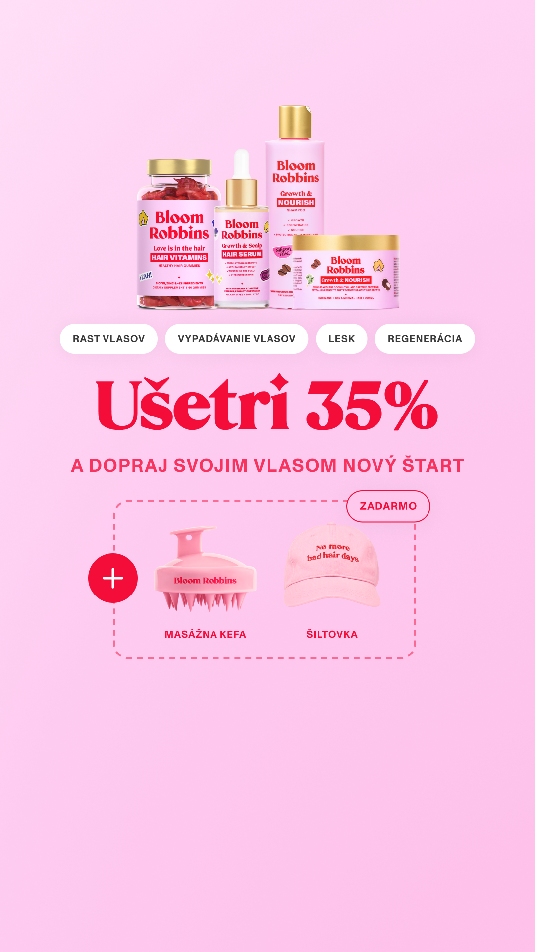 Bloom Robbins SK/CZ Facebook ad