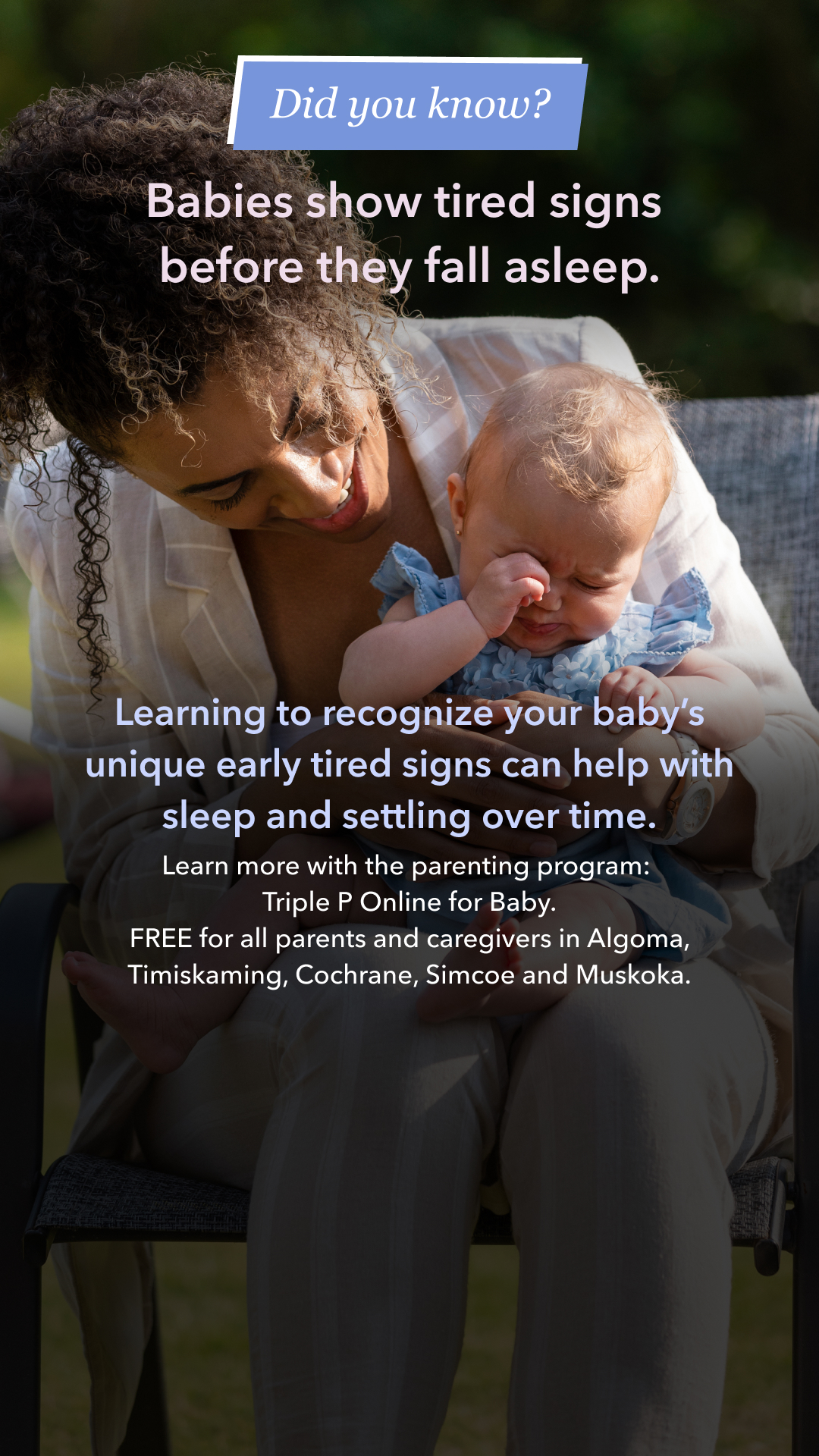 Triple P Canada - Positive Parenting Program Facebook ad