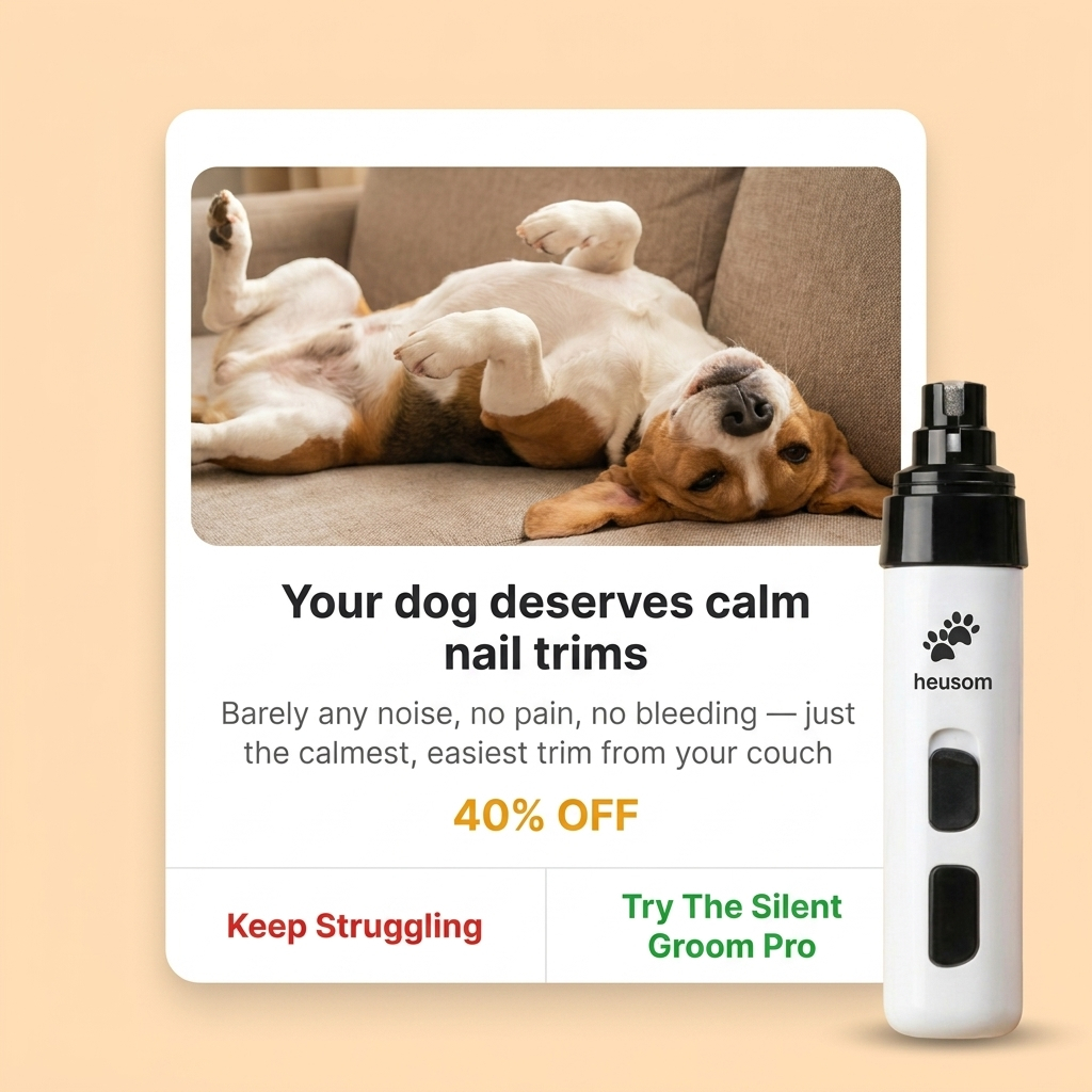Heusom Facebook ad