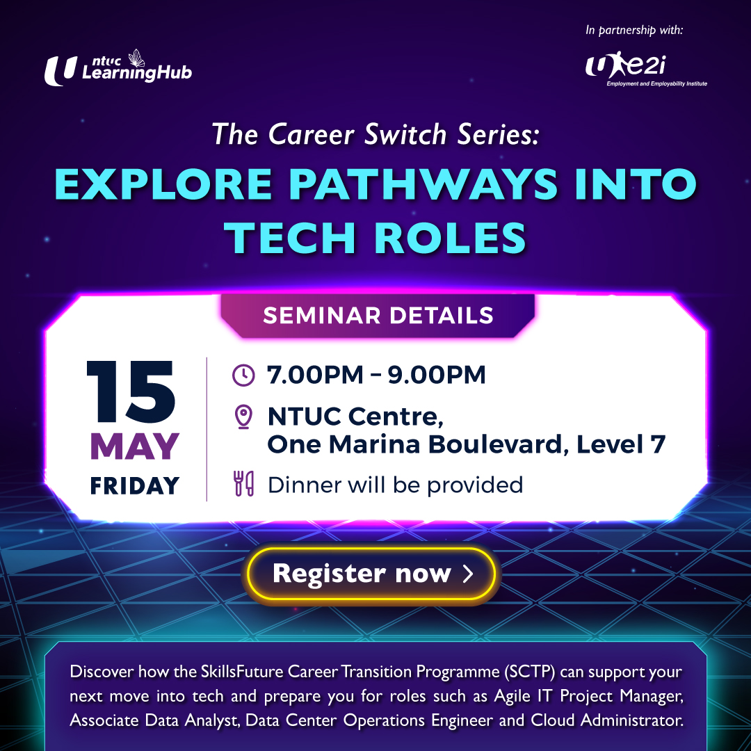 NTUC LearningHub Facebook ad