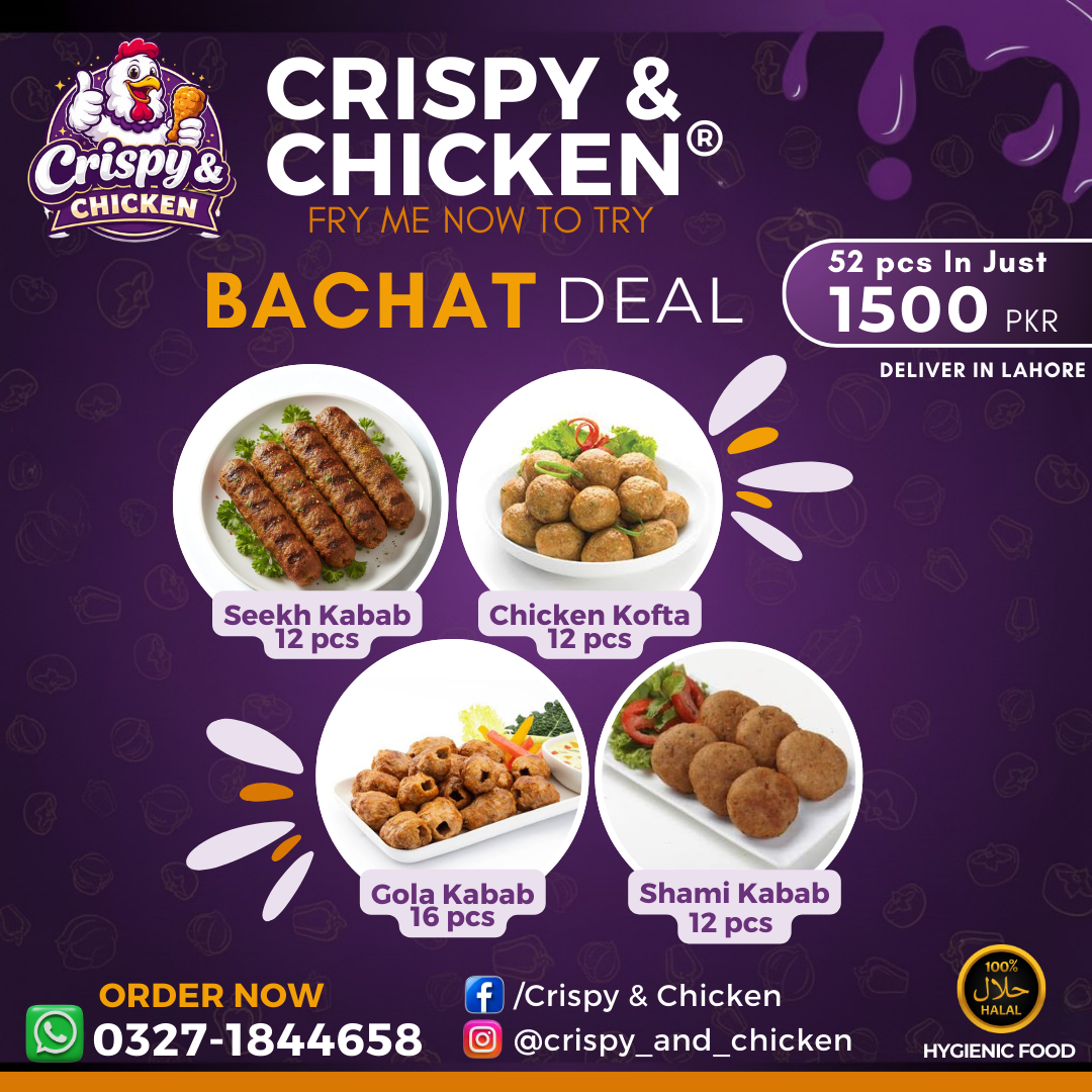 Crispy&Chicken Facebook ad: Chat with us