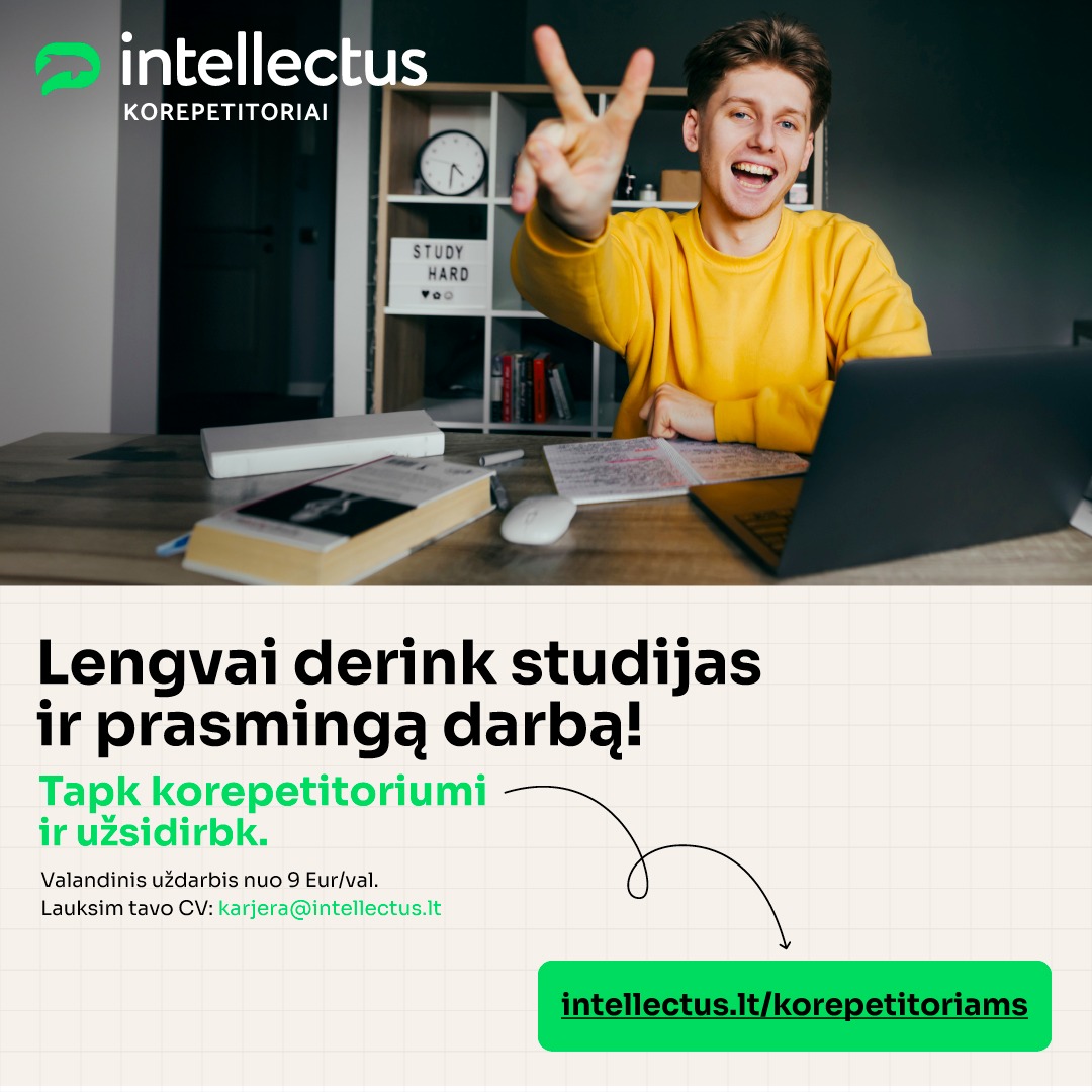 Anglų kalbos mokykla „Intellectus“ Facebook ad