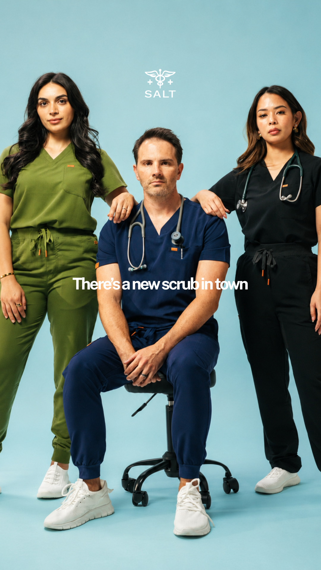 Salt Medical Apparel Facebook ad