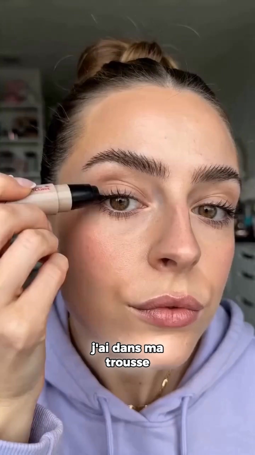 Louz Facebook ad: Enfin. L'astuce ultime pour un Eye-Liner symétrique