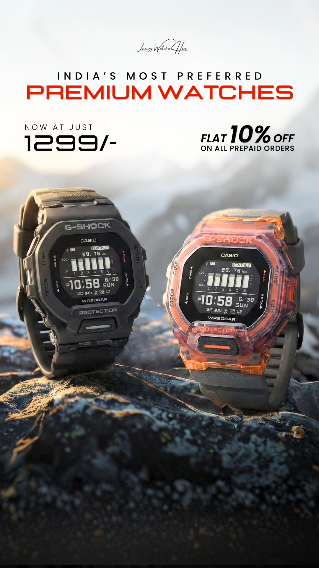 Luxury Watches Here Facebook ad