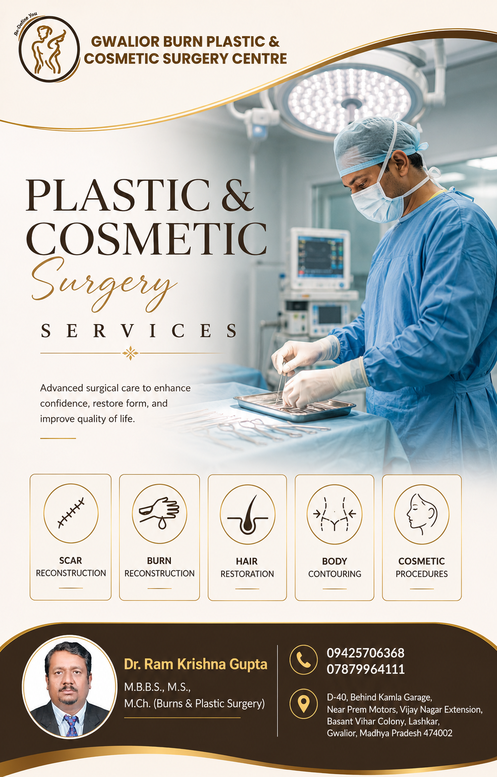 Dr. Ram Krishna Gupta - Burns And Plastic Surgery Facebook ad