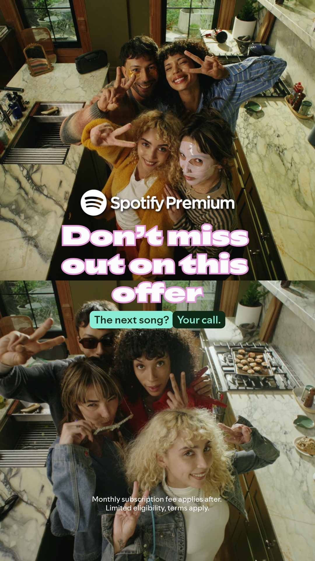 Spotify Facebook ad: Don’t miss out on this offer