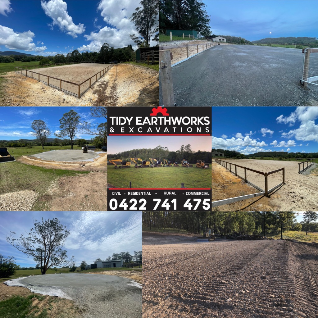 Tidy Earthworks & Excavations Facebook ad: Mid North Coast
