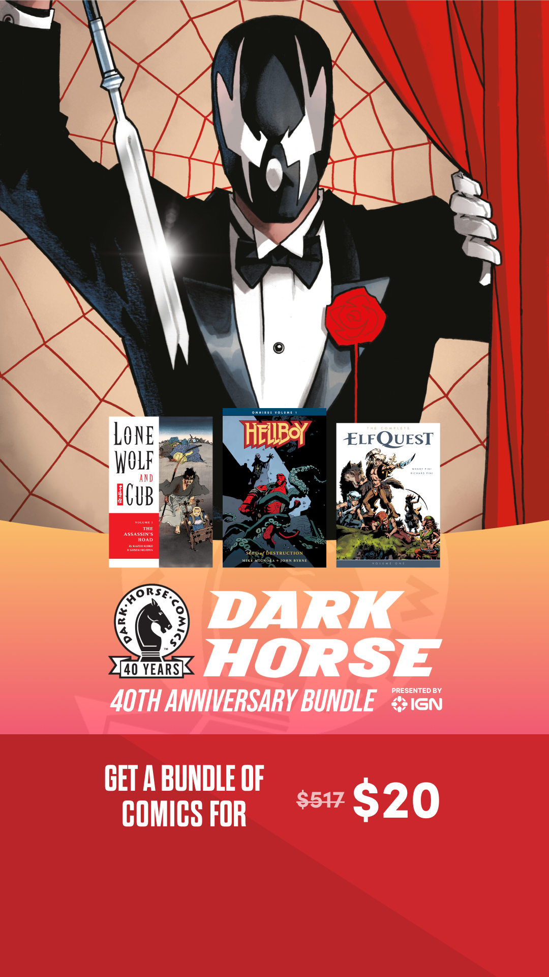 Humble Bundle Facebook ad
