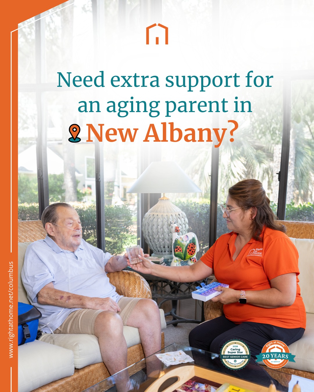 Right at Home Facebook ad: Senior Care | Home Care | In-Home Care | Right at Home