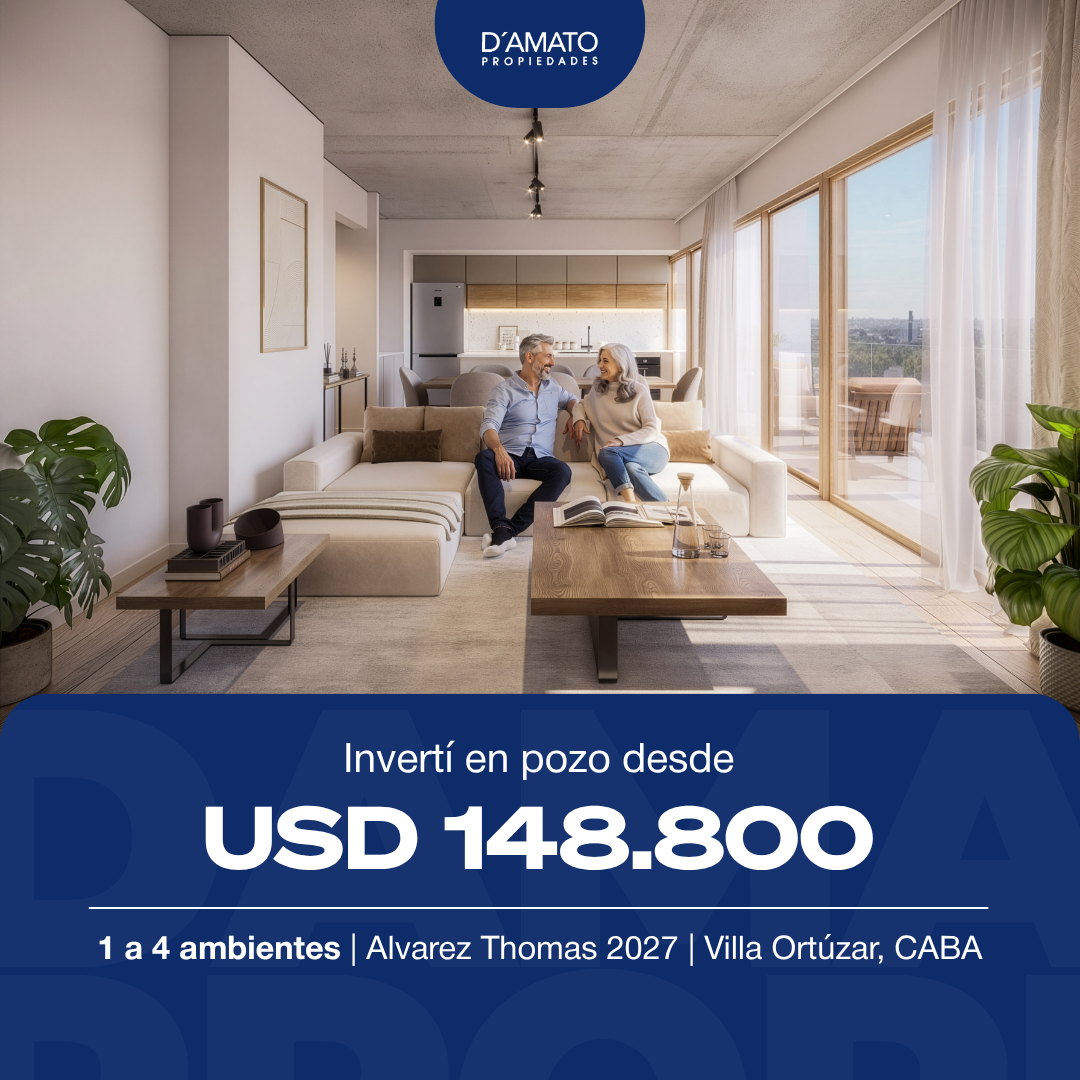 D'Amato Propiedades Facebook ad from May 15, 2026