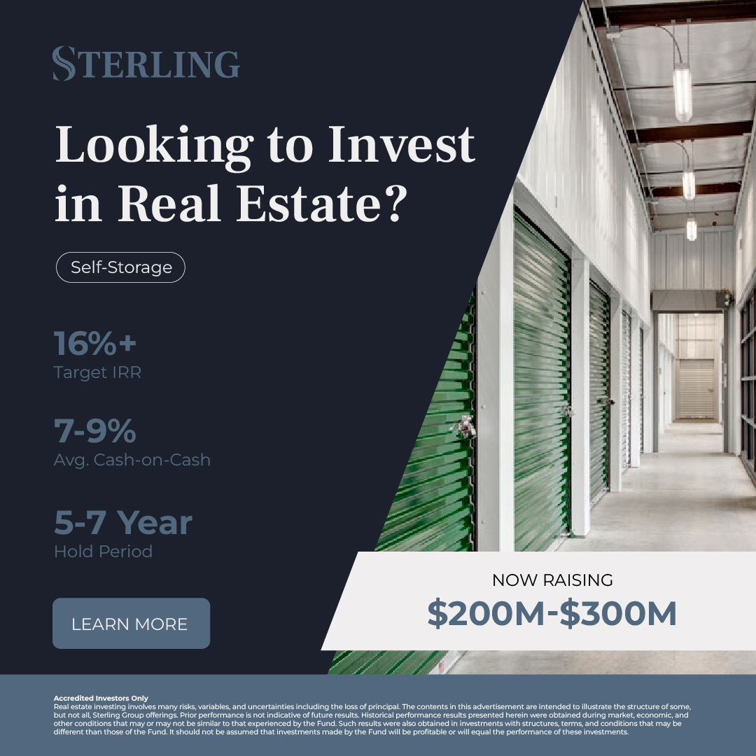 Sterling Group Facebook ad: Explore exclusive real estate investments built for…