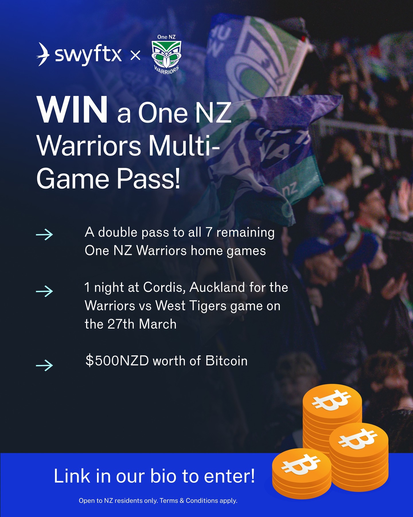 Swyftx Facebook ad