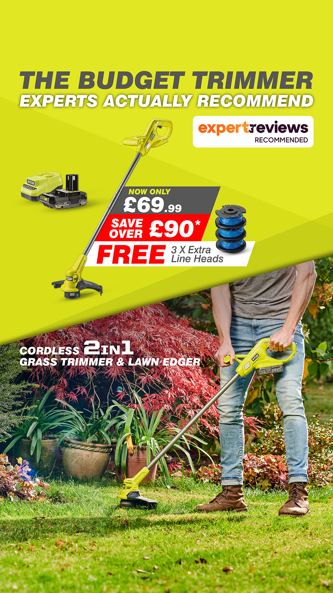 Ryobi Tools UK Facebook ad