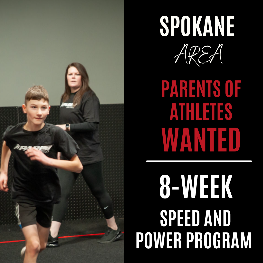 Parisi Speed School Spokane Facebook ad from May 21, 2026