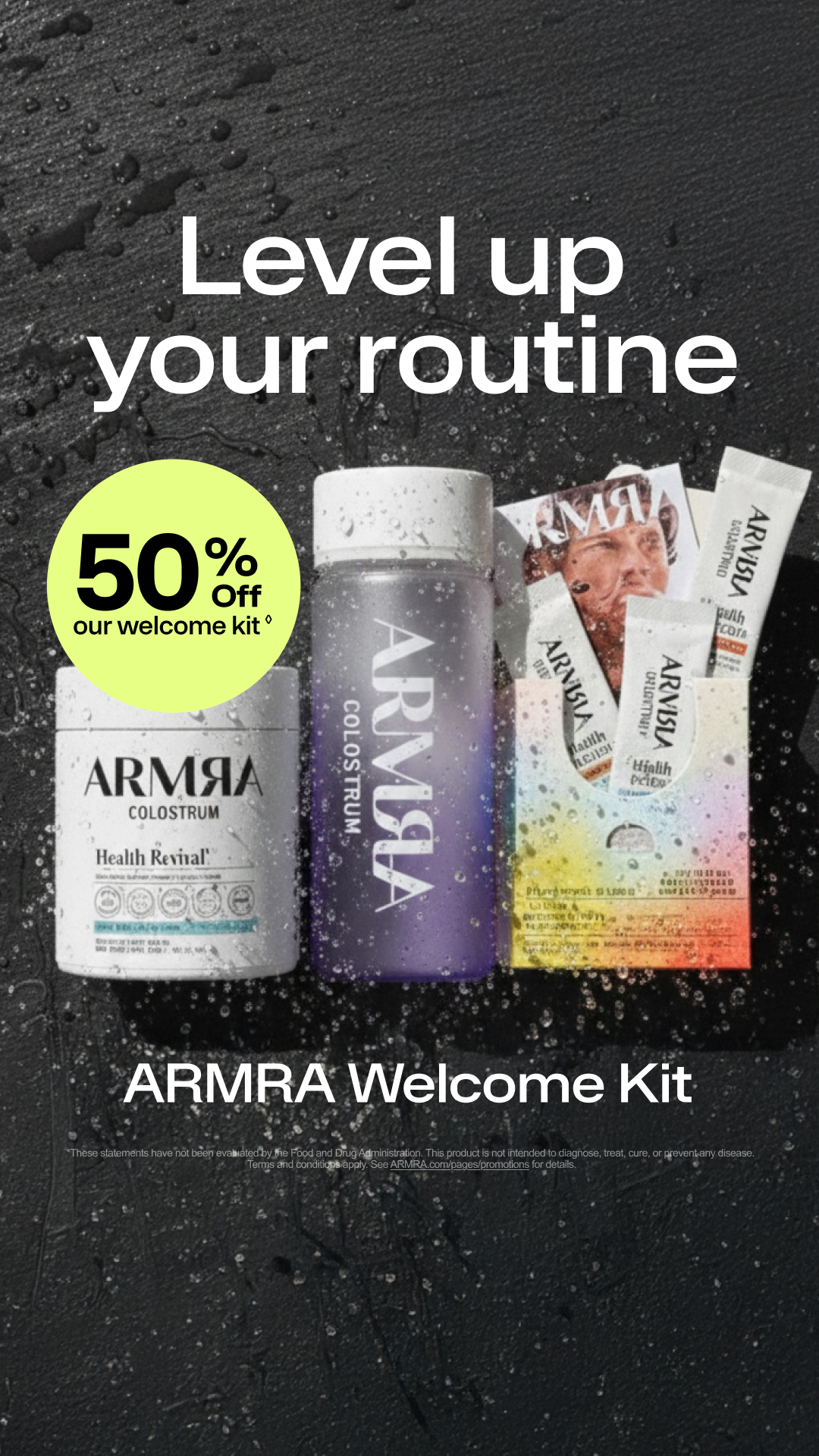 ARMRA Facebook ad