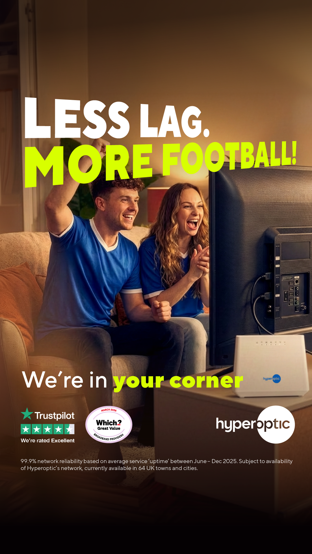 Hyperoptic Facebook ad
