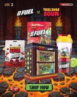 G FUEL Facebook ad: GFUEL x Final Boss Sour