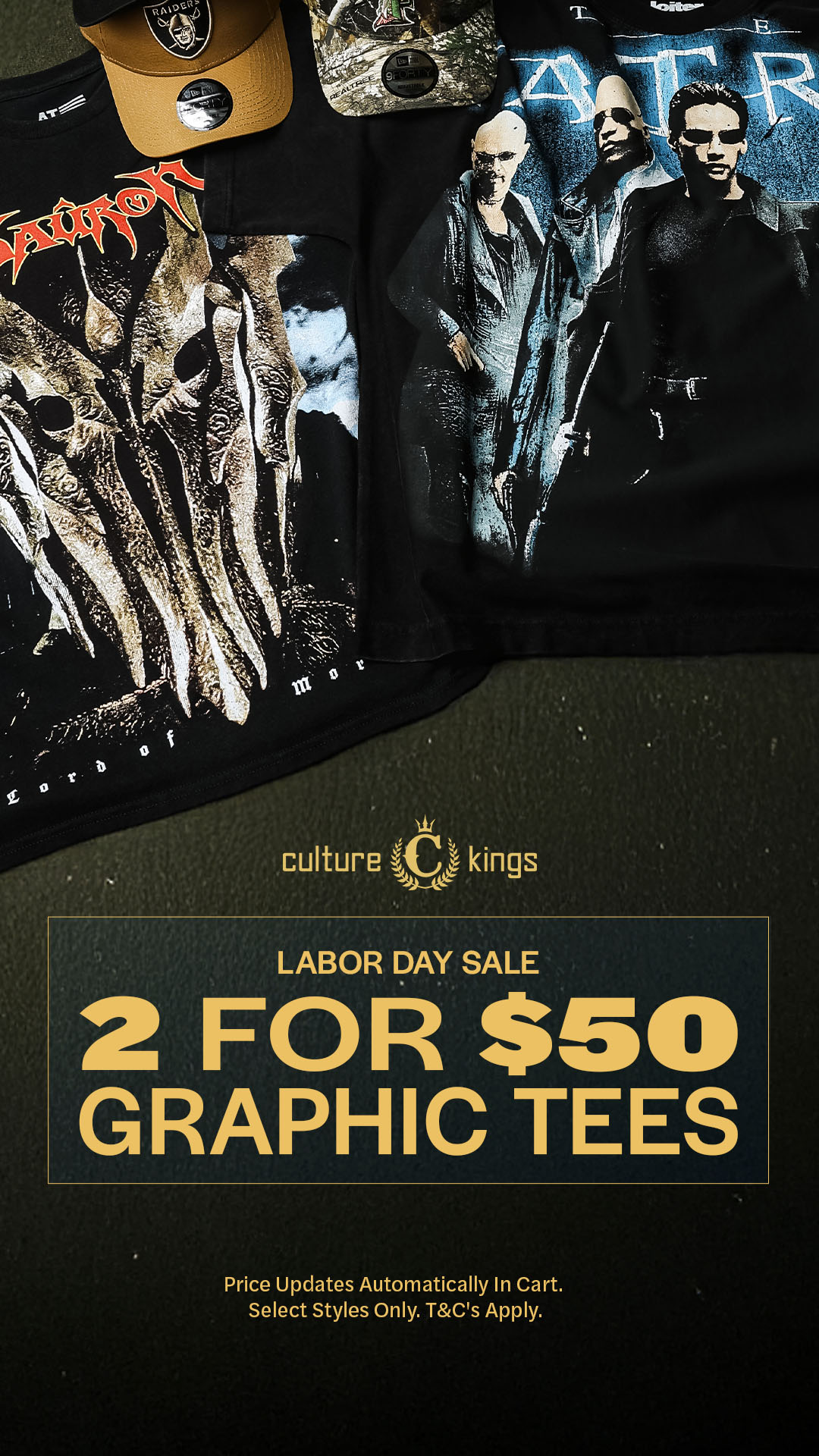 Culture Kings Facebook ad