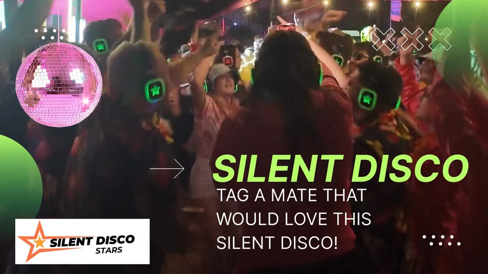 Silent Disco Stars Facebook ad: Silent Disco Hire | Ultimate Party Experience with…