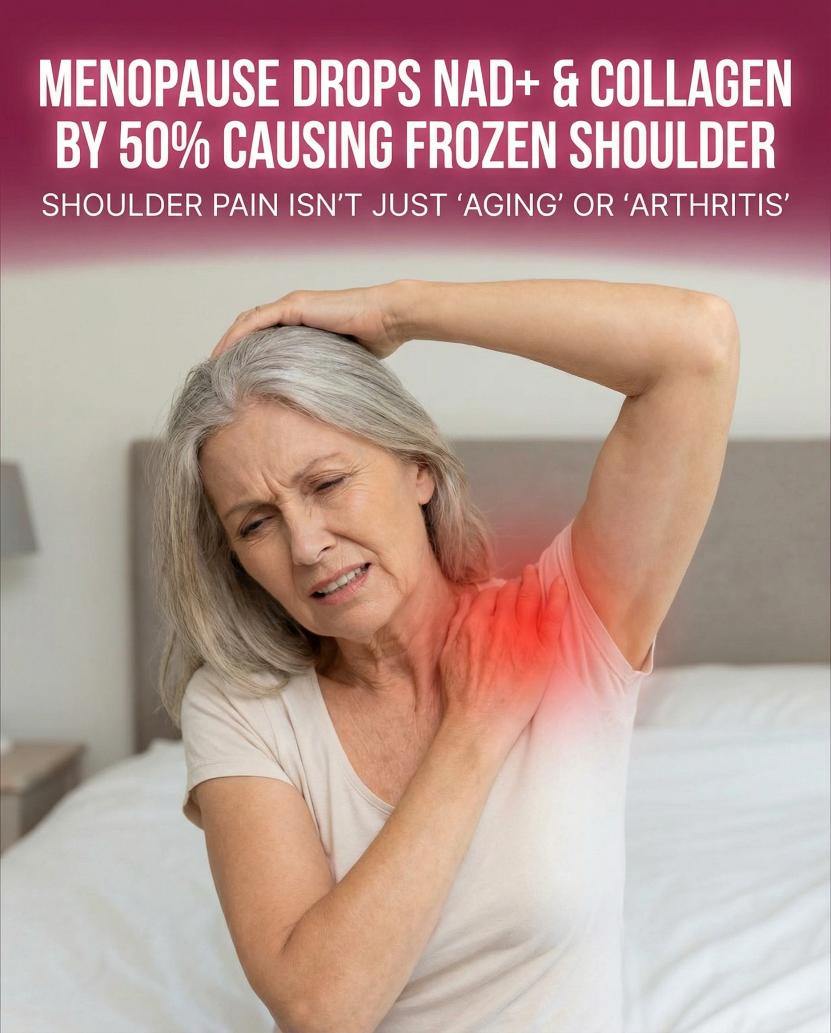 Sarah Mitchell Menopause Joint Expert Facebook ad