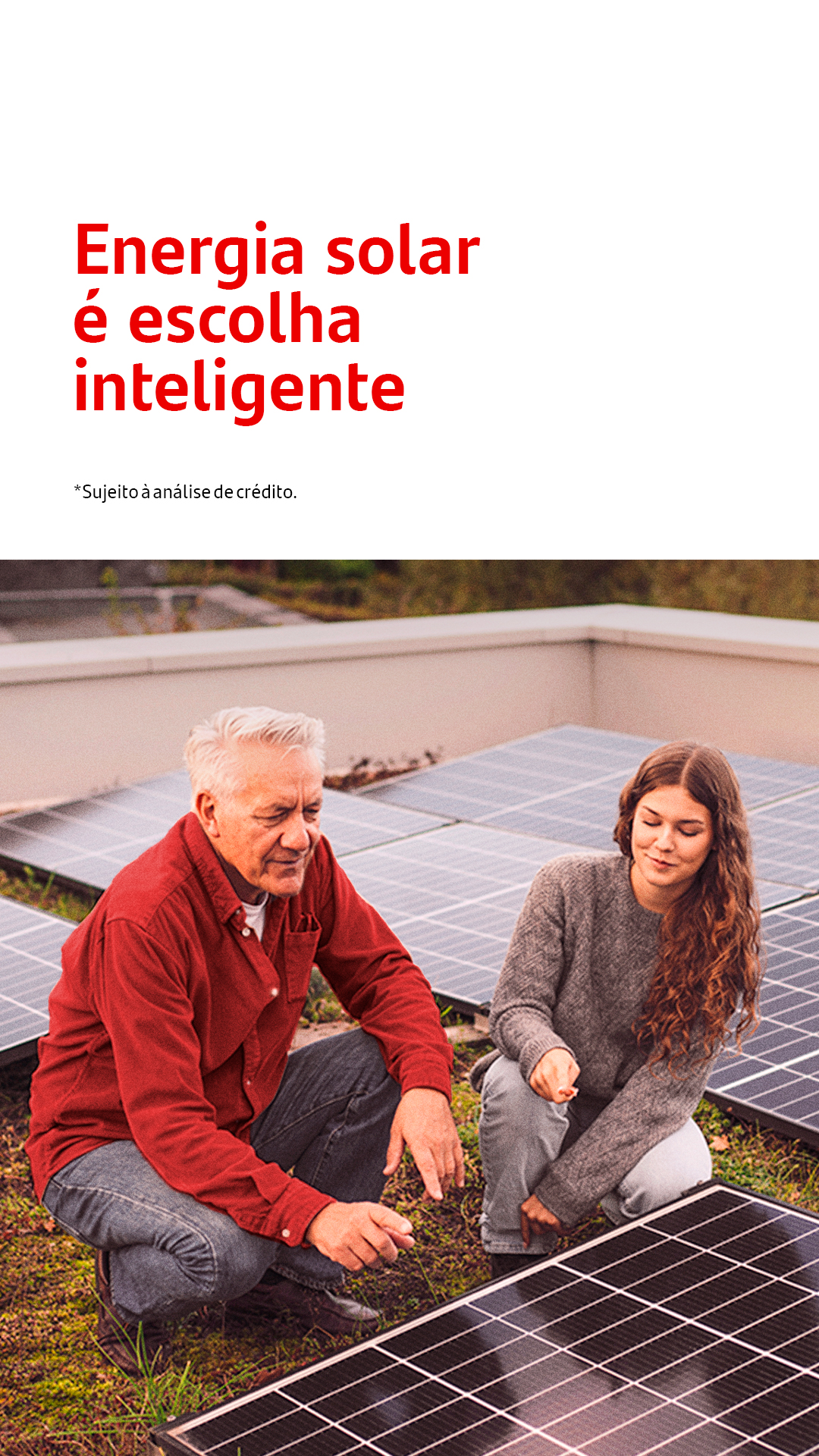 Santander Brasil Facebook ad