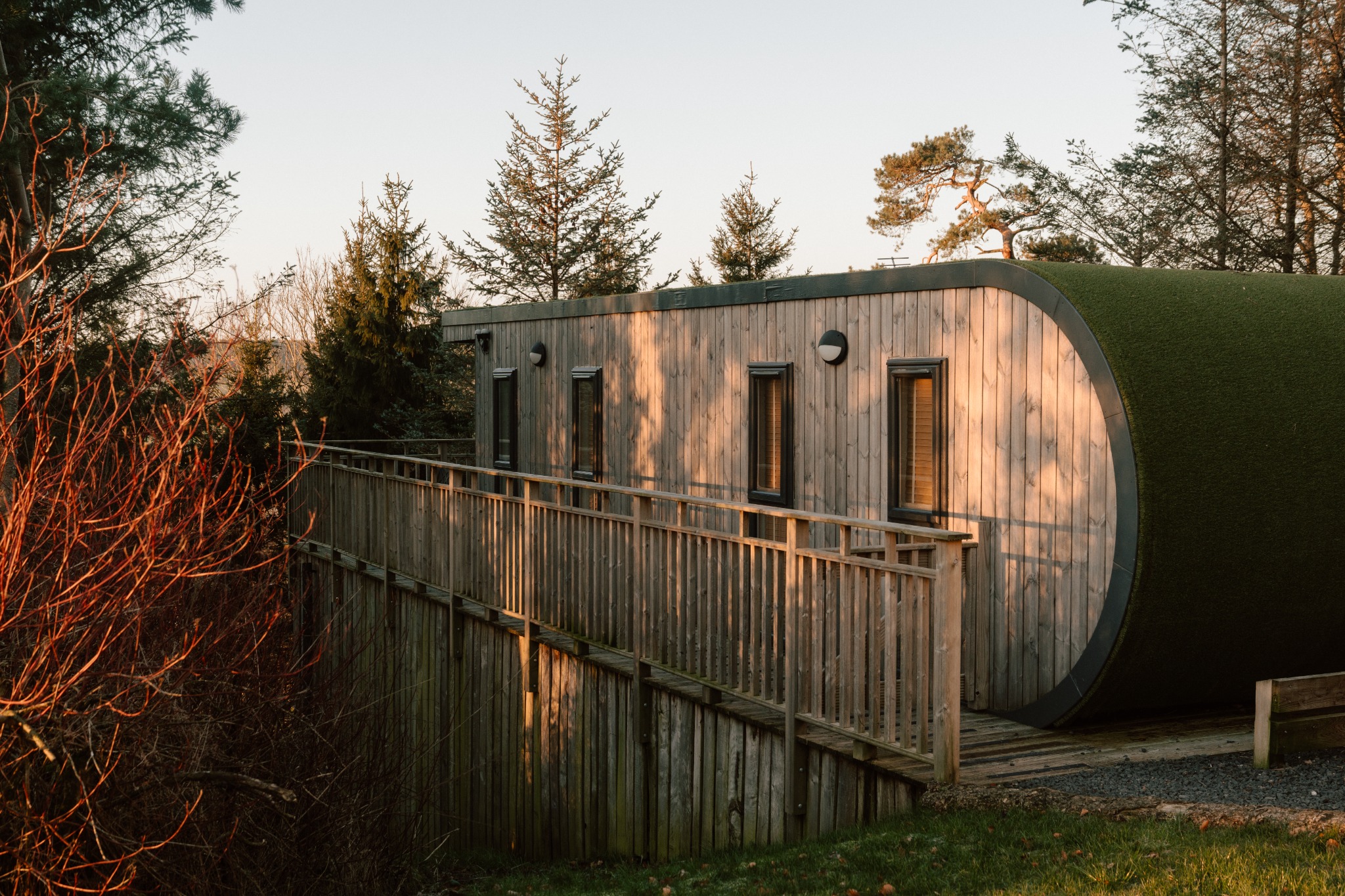 Solid Luxury - Balmeadowside Lodges Facebook ad