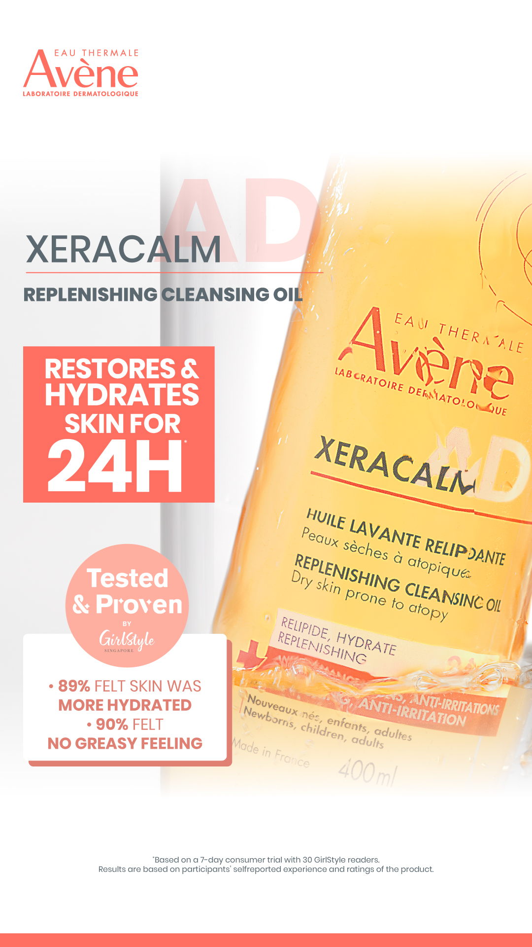 Eau Thermale Avène Facebook ad: Tested & Proven by Real Users